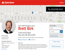 Tablet Screenshot of brettbirk.com